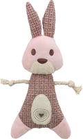 Peluche Conejo con cuerda para Perro - 24cm