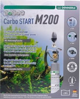 DENNERLE Kit de CO2 de fertilizantes reutilizáveis para plantas CarboSTART M200