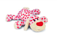 BEEZTEES Peluche SUKI pour chien avec puce sonore : I Love You 