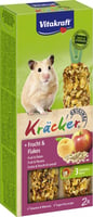Snack, Kräcker mit Früchten für Hamster, 2er-Pack
