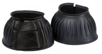 Cloches de protection noires pour cheval