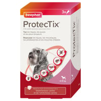 ProtecTix Spot-on Pipette antiparasitäre für Hunde von 4 bis 10 kg