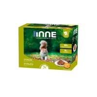 NUTRIVET Inne Pack de 12x85g Sobres Frescos con pollo para gato esterilizado