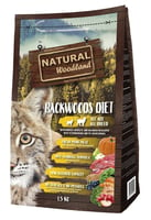 NATURAL WOODLAND Backwoods Diet Porco Ibérico para gato