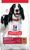 HILL'S Science Plan Canine Adult Medium chien adulte de taille moyenne à l'agneau