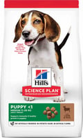 HILL'S Science Plan Canine Puppy Medium mit Lamm für mittelgroße Welpen