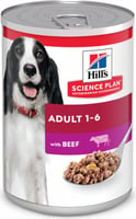 Natvoer HILL'S Science Plan Adult Delicious met rundvlees, voor volwassen honden