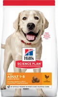 HILL'S Science Plan Adult LIGHT para perros de razas grandes