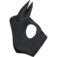 Beruhigende schwarze Maske für Pferde