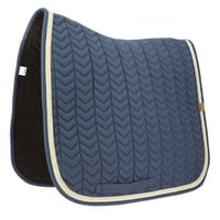 EQUITHEME Tapis Softy bleu pétrole pour cheval