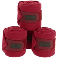 EQUITHEME Bandes de polo 3m rojo