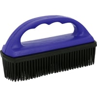 HIPPOTONIC Brosse bleue en caoutchouc pour tapis - Brosse bleue pour tapis