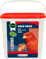 Orlux Gold patê vermelho manutenção da plumagem vermelha dos canários
