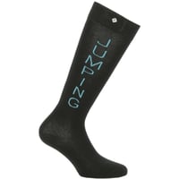 EQUITHEME Chaussettes Jumping zwart 31-34