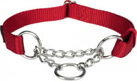Zug-Stopp-Halsband Premium rot