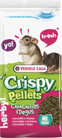 Versele Laga Crispy Pellets Chinchilla & Degus fórmula "tudo-em-um" para chinchilas e esquilos