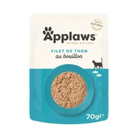 APPLAWS Sachets fraîcheur en bouillon pour chat - 5 saveurs