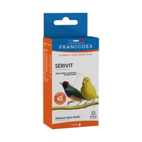 Francodex Sérivit - Vitamine e oligo-elementi per uccelli col becco dritto