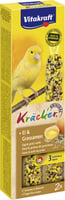 VITAKRAFT - Kräckers für Kanaren - Schachtel mit 2 Kräckern in verschiedenen Geschmacksrichtungen