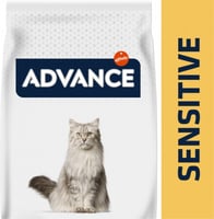 Advance Sensitive Adult Salmón y Arroz pienso para gatos