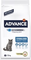 Advance Sterilized Adult Pienso para gatos esterilizados Pavo y cebada