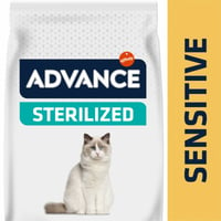 Advance Sensitive Sterilized - Alimento seco de salmão para gatos esterilizados com sensiblidade alimentar