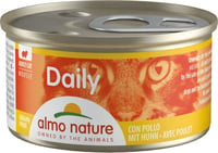 ALMO NATURE Daily Comida humeda en bocaditos o mousse para gatos 85g