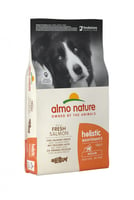 ALMO NATURE Holistic Medium Hundefutter mit frischem Lachs für mittelgroße Hunde