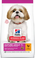 Hill's Science Plan Canine Mature Adult 7+ Small&Mini crocchette per cane anziano di piccola taglia al pollo