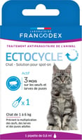 Francodex Ectocycle - 1 pipet 0.6ml (voor katten van 1kg tot 6kg)