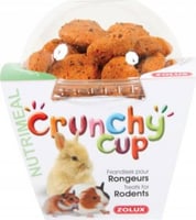 Snacks voor knaagdieren Crunchy Cup - wortel & lijnzaad 200 g