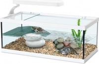 weißes Aquarium ohne Filter Aquatlantis Tortum
