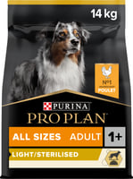 PRO PLAN Light / Sterilised All Sizes de Pollo para perros