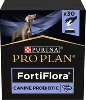FORTIFLORA Cão Pro Plan Veterinary Diets Probiotiques para flora intestinal em pó para Cães e Cachorros