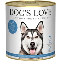 100% Natuurlijk, graanvrij natvoer Dog's Love