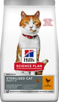 HILL'S Science Plan Adult Sterilised Ração seca para gato adulto castrado sabor a Frango