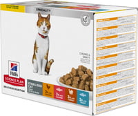 Hill's Science Plan Feline Sterilised Cat Young Adult Multipack - 12 x 85g