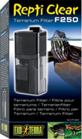 Repti Clear F250 filtro compacto para aquaterrário
