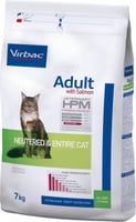 Virbac Veterinary HPM adult au saumon pour chat adulte