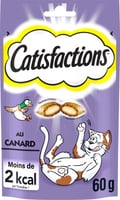 Guloseimas Catisfactions de Pato para gato e gatinhos