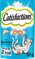 Catisfactions Gluseimas com salmão para gato e gatinho