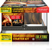 Kit de iniciação terrário completo para gecko leopardo Exo Terra Starter Kit