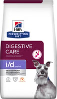 Ração veterinária para cães e alimentação médica com problemas gastrointestinais HILL'S Prescription Diet I/D Digestive Low Fat