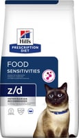 HILL'S Prescription Diet Z/D Food Sensitivities Croquettes pour chat adulte