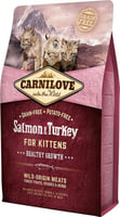 Carnilove Kitten salmão e peru para gatinho