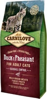 CARNILOVE Adult Cat au canard et faisan Spécial boules de poils
