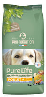  PRO-NUTRITION Pure Life Sem Grãos Light & Sterilised com Frango para cão adulto esterilizado ou com sobrepeso