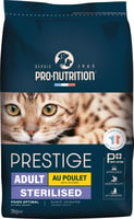 PRO-NUTRITION PRESTIGE Sterilized mit Huhn für kastrierte erwachsene Katzen