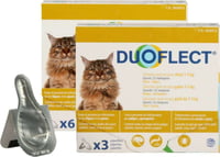 DUOFLECT Pipetas antiparasitárias para gato