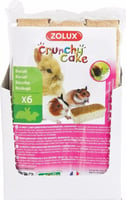 Crunchy Cake Biscoitos crocantes para roedores x6